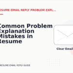 Common Problem Explanation Mistakes in Resume Email Reply English