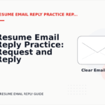 Resume Email Reply Practice: Request and Reply Examples