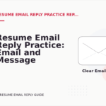 Resume Email Reply Practice: Email and Message Examples